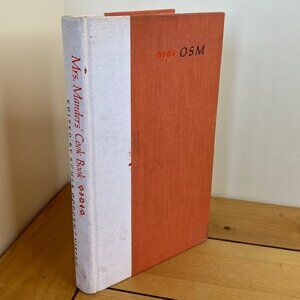 Mrs Manders Cook Book Hardcover 1968 Edition Olga Sarah Manders Rumer Godden
